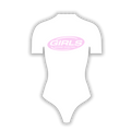 GGD ONE PC SHORTSLEEVE (WHT)