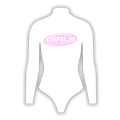 GGD ONE PC LONG SLEEVE (WHT)
