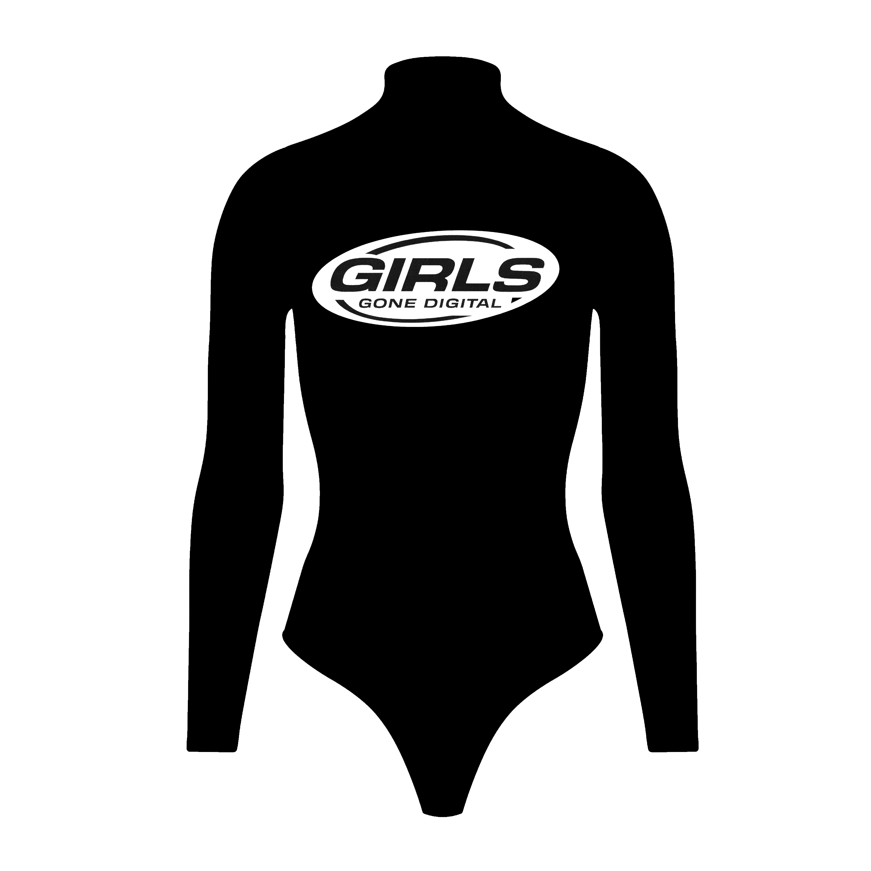 GGD ONE PC LONGSLEEVE (BLK)