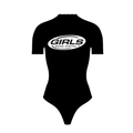 GGD ONE PC SHORTSLEEVE (BLK)